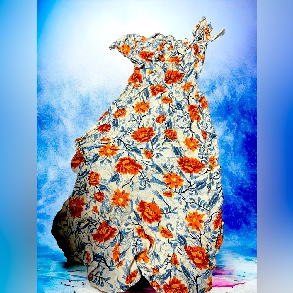 Abel the Label off the shoulder Floral Dress